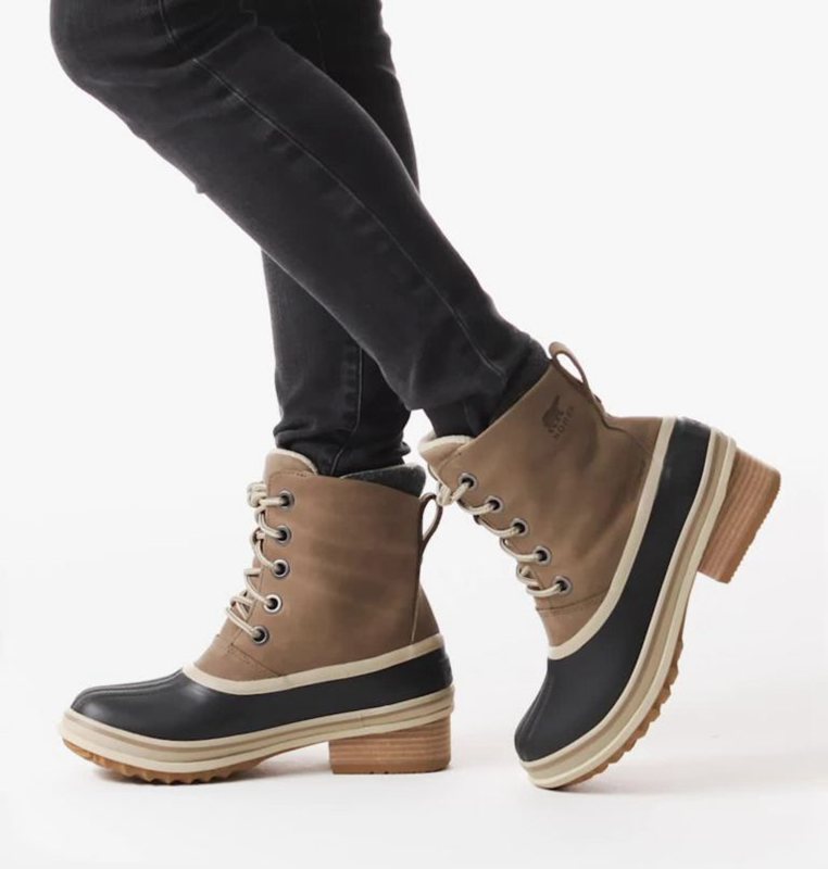 Sorel Kadın Slimpack™ Iii Lace Duck Mid - Yağmur Bot Haki/Siyah - 894-FIOCMN